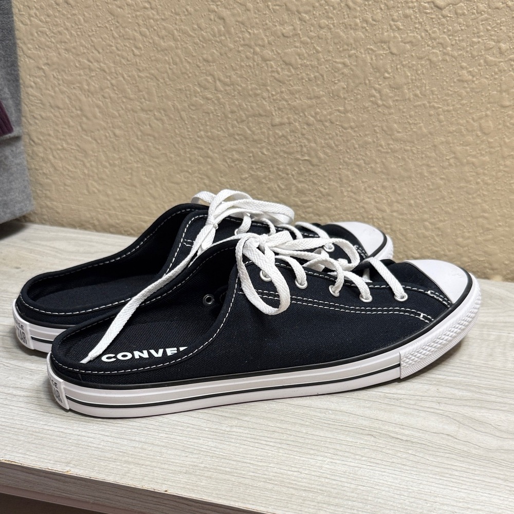 Converse Black Mule Sneakers women’s 9